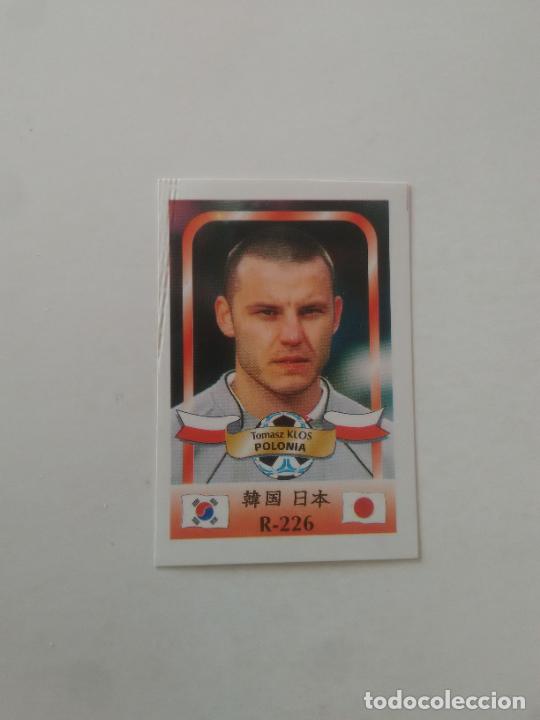 Coleccionismo deportivo: 226 TOMASZ KLOS SELECCI&Oacute;N POLONIA STICKER CROMO FUTBOL MUNDIAL 2002 WORLD CUP 02 REYAUCA