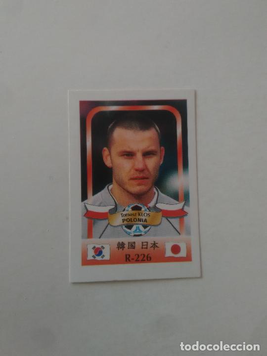 Coleccionismo deportivo: 226 TOMASZ KLOS SELECCI&Oacute;N POLONIA STICKER CROMO FUTBOL MUNDIAL 2002 WORLD CUP 02 REYAUCA