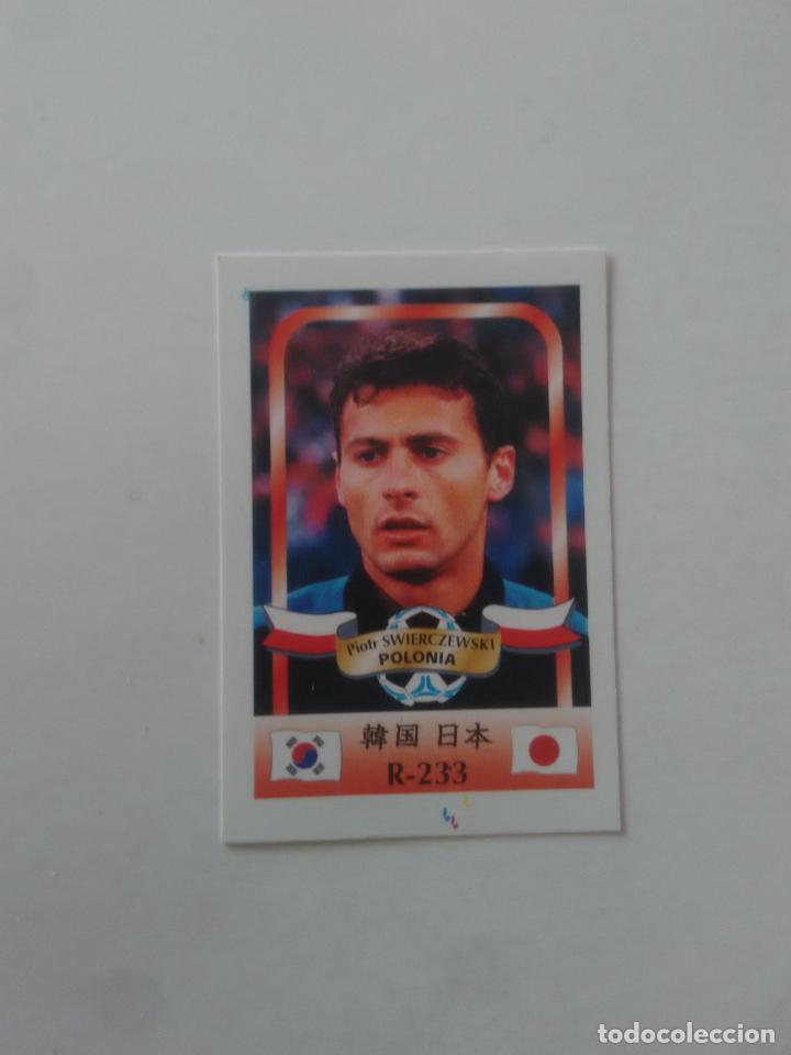 Coleccionismo deportivo: 233 SWIERCZEWSKI SELECCI&Oacute;N POLONIA STICKER CROMO FUTBOL MUNDIAL 2002 WORLD CUP 02 REYAUCA