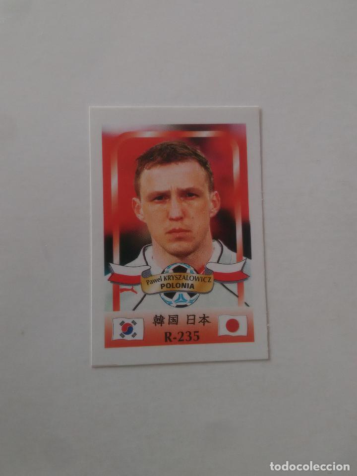 Coleccionismo deportivo: 235 KRYSZALOWICZ SELECCI&Oacute;N POLONIA STICKER CROMO FUTBOL MUNDIAL 2002 WORLD CUP 02 REYAUCA