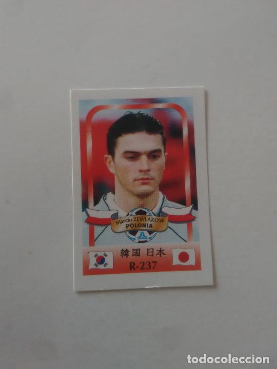Coleccionismo deportivo: 237 ZEWLAKOW SELECCI&Oacute;N POLONIA STICKER CROMO FUTBOL MUNDIAL 2002 WORLD CUP 02 REYAUCA