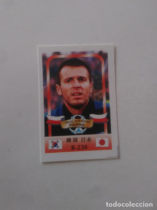 Coleccionismo deportivo: 238 ZURAWSKI SELECCI&Oacute;N POLONIA STICKER CROMO FUTBOL MUNDIAL 2002 WORLD CUP 02 REYAUCA