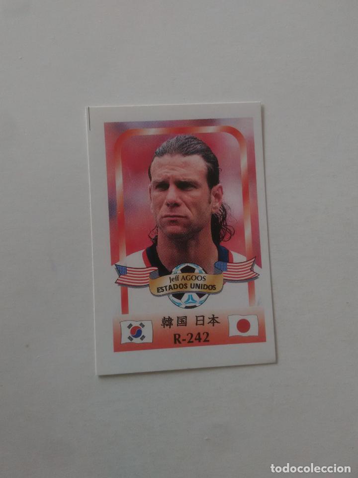 Coleccionismo deportivo: 242 JEFF AGOOS SELECCI&Oacute;N ESTADOS UNIDOS USA CROMO FUTBOL MUNDIAL 2002 WORLD CUP 02 REYAUCA
