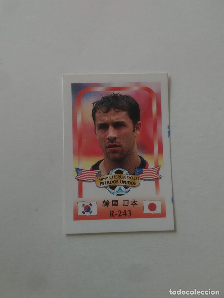 Coleccionismo deportivo: 243 CHERUNDOLO SELECCI&Oacute;N ESTADOS UNIDOS USA CROMO FUTBOL MUNDIAL 2002 WORLD CUP 02 REYAUCA