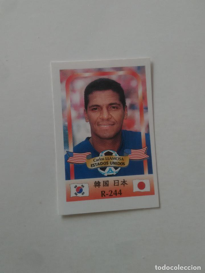 Coleccionismo deportivo: 244 CARLOS LLAMOSA SELECCI&Oacute;N ESTADOS UNIDOS USA CROMO FUTBOL MUNDIAL 2002 WORLD CUP 02 REYAUCA