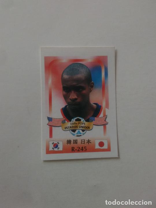 Coleccionismo deportivo: 245 EDDIE POPE SELECCI&Oacute;N ESTADOS UNIDOS USA CROMO FUTBOL MUNDIAL 2002 WORLD CUP 02 REYAUCA