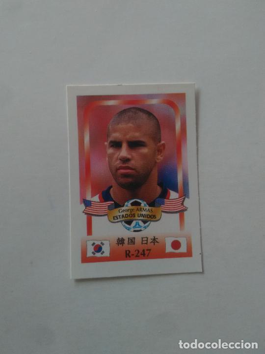 Coleccionismo deportivo: 247 GEORGE ARMAS SELECCI&Oacute;N ESTADOS UNIDOS USA CROMO FUTBOL MUNDIAL 2002 WORLD CUP 02 REYAUCA