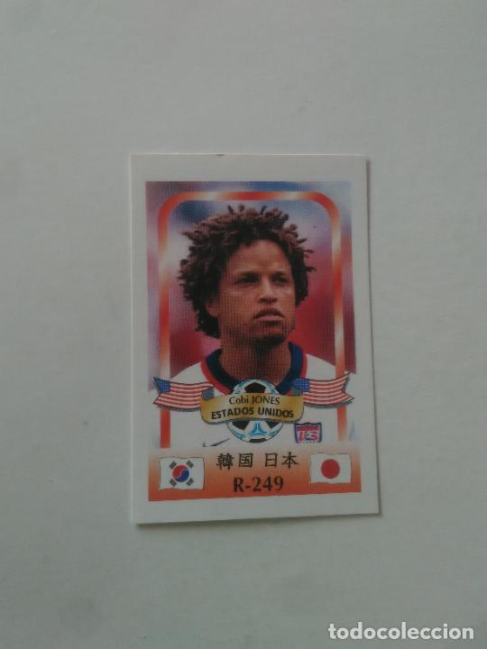 Coleccionismo deportivo: 249 COBI JONES SELECCI&Oacute;N ESTADOS UNIDOS USA CROMO FUTBOL MUNDIAL 2002 WORLD CUP 02 REYAUCA
