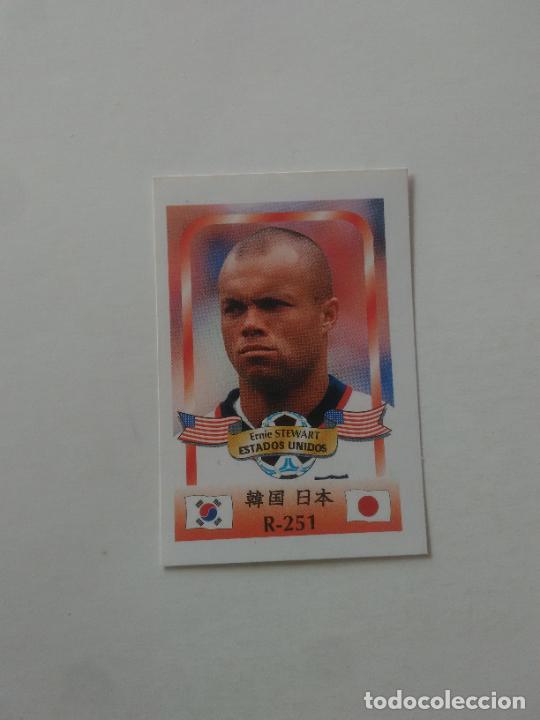 Coleccionismo deportivo: 251 ERNIE STEWART SELECCI&Oacute;N ESTADOS UNIDOS USA CROMO FUTBOL MUNDIAL 2002 WORLD CUP 02 REYAUCA
