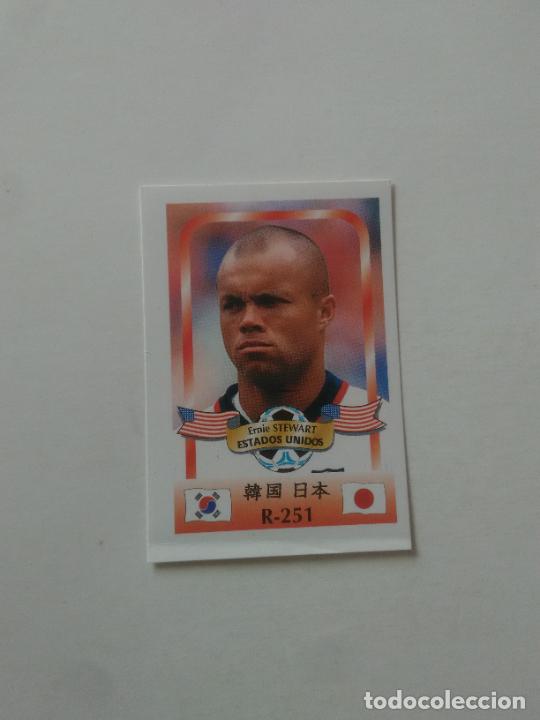 Coleccionismo deportivo: 251 ERNIE STEWART SELECCI&Oacute;N ESTADOS UNIDOS USA CROMO FUTBOL MUNDIAL 2002 WORLD CUP 02 REYAUCA
