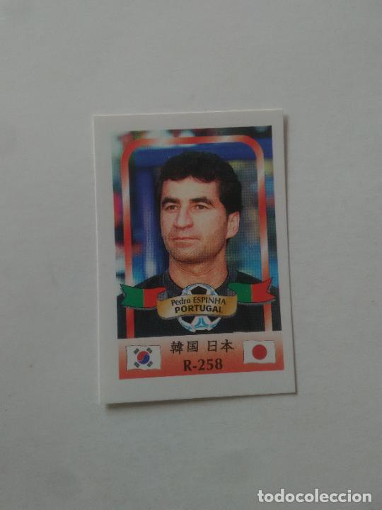 Coleccionismo deportivo: 258 PEDRO ESPINHA SELECCI&Oacute;N PORTUGAL CROMO FUTBOL MUNDIAL 2002 WORLD CUP 02 REYAUCA