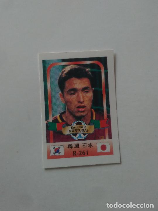 Coleccionismo deportivo: 261 RUI JORGE SELECCI&Oacute;N PORTUGAL CROMO FUTBOL MUNDIAL 2002 WORLD CUP 02 REYAUCA