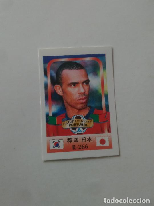 Coleccionismo deportivo: 266 COSTINHA SELECCI&Oacute;N PORTUGAL CROMO FUTBOL MUNDIAL 2002 WORLD CUP 02 REYAUCA