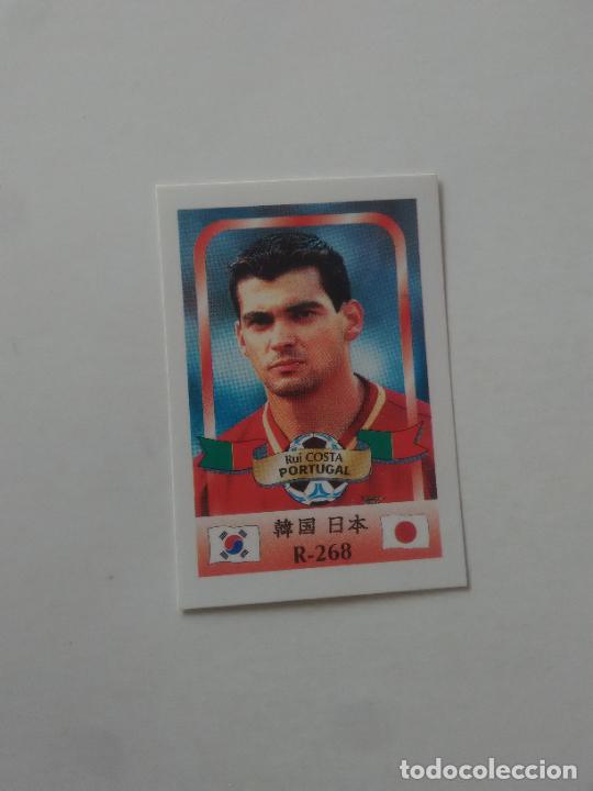 Coleccionismo deportivo: 268 RUI COSTA SELECCI&Oacute;N PORTUGAL CROMO FUTBOL MUNDIAL 2002 WORLD CUP 02 REYAUCA