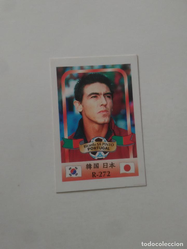 Coleccionismo deportivo: 272 SA PINTO SELECCI&Oacute;N PORTUGAL CROMO FUTBOL MUNDIAL 2002 WORLD CUP 02 REYAUCA