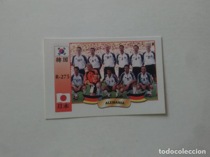 Coleccionismo deportivo: 275 EQUIPO PLANTILLA SELECCI&Oacute;N ALEMANIA STICKER CROMO FUTBOL MUNDIAL 2002 WORLD CUP 02 REYAUCA