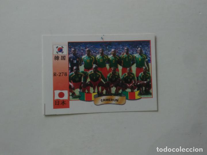 Coleccionismo deportivo: 278 EQUIPO PLANTILLA CAMERUN ETO'O STICKER CROMO FUTBOL MUNDIAL 2002 WORLD CUP 02 REYAUCA