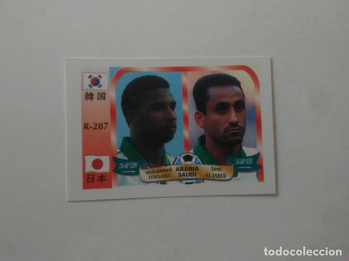 Coleccionismo deportivo: 287 HWSAWI AL JABER ARABIA SAUDI STICKER CROMO FUTBOL MUNDIAL 2002 WORLD CUP 02 REYAUCA