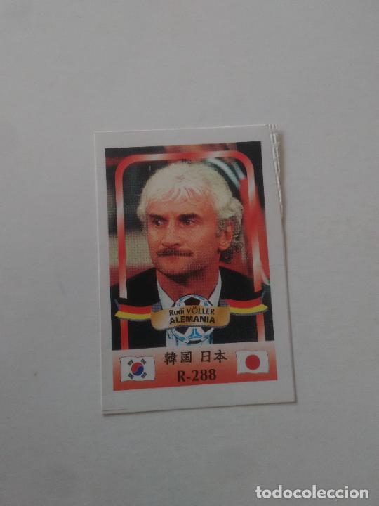Coleccionismo deportivo: 288 RUDI VOLLER SELECCI&Oacute;N ALEMANIA STICKER CROMO FUTBOL MUNDIAL 2002 WORLD CUP 02 REYAUCA