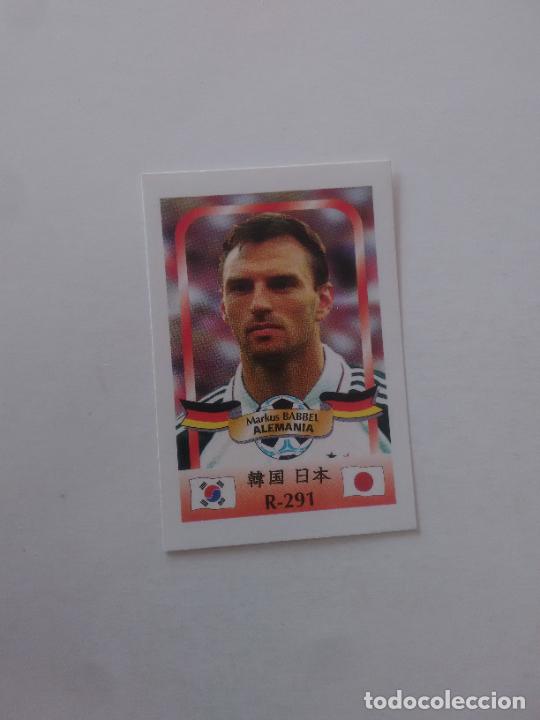 Coleccionismo deportivo: 291 MARKUS BABBEL SELECCI&Oacute;N ALEMANIA STICKER CROMO FUTBOL MUNDIAL 2002 WORLD CUP 02 REYAUCA