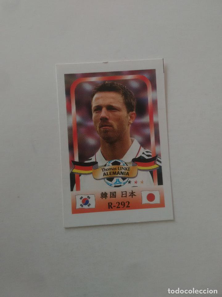 Coleccionismo deportivo: 292 THOMAS LINKE SELECCI&Oacute;N ALEMANIA STICKER CROMO FUTBOL MUNDIAL 2002 WORLD CUP 02 REYAUCA