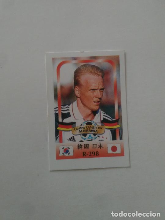 Coleccionismo deportivo: 298 CARSTEN RAMELOW SELECCI&Oacute;N ALEMANIA STICKER CROMO FUTBOL MUNDIAL 2002 WORLD CUP 02 REYAUCA