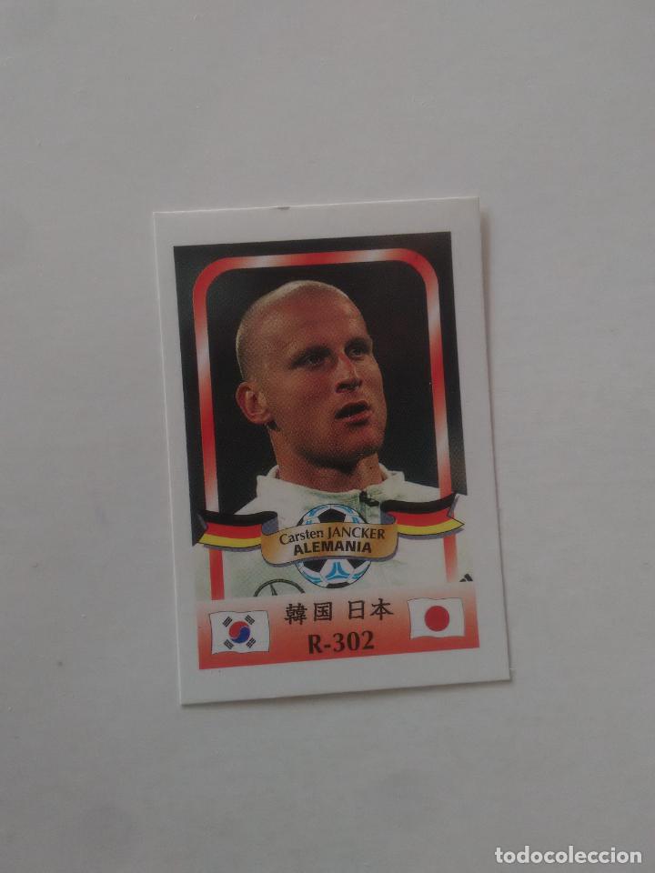 Collectionnisme sportif: 302 JANCKER SELECCI&Oacute;N ALEMANIA STICKER CROMO FUTBOL MUNDIAL 2002 WORLD CUP 02 REYAUCA