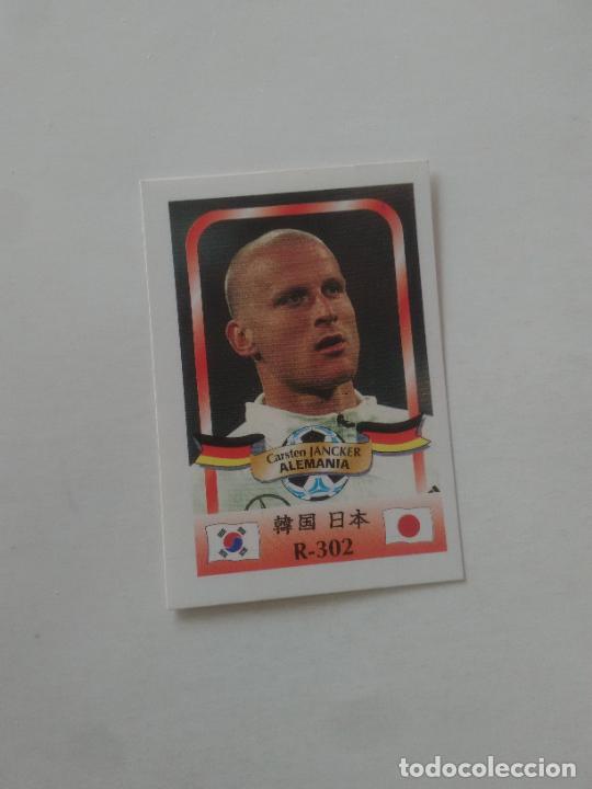 Collectionnisme sportif: 302 JANCKER SELECCI&Oacute;N ALEMANIA STICKER CROMO FUTBOL MUNDIAL 2002 WORLD CUP 02 REYAUCA