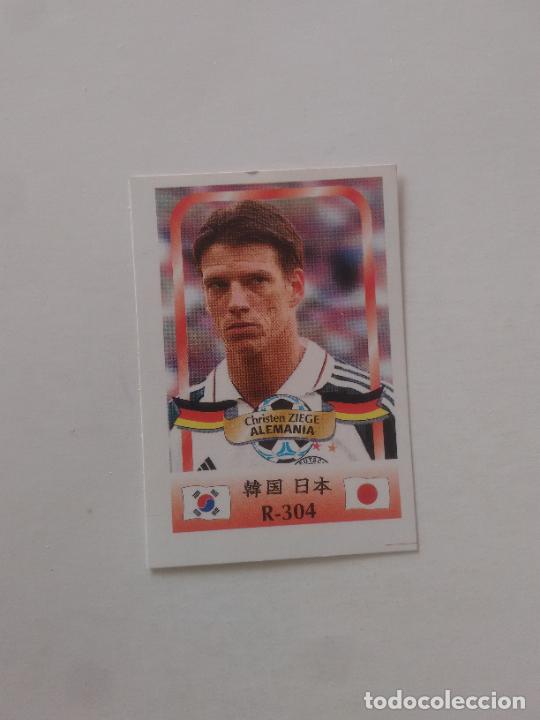 Collectionnisme sportif: 304 CHRISTEN ZIEGE SELECCI&Oacute;N ALEMANIA STICKER CROMO FUTBOL MUNDIAL 2002 WORLD CUP 02 REYAUCA