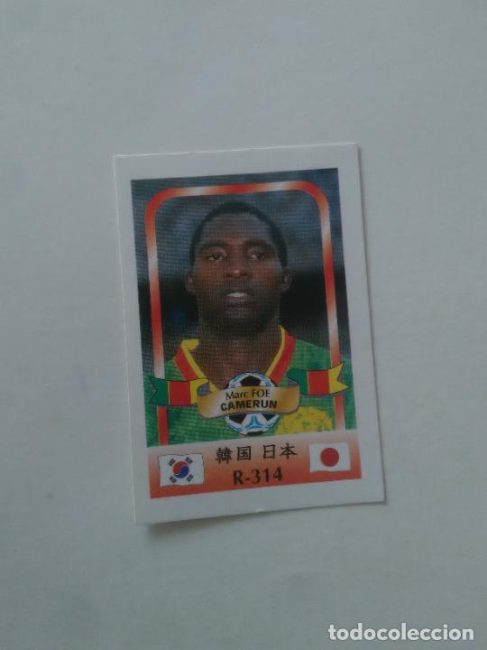 Coleccionismo deportivo: 314 MARC FOE SELECCI&Oacute;N CAMERUN STICKER CROMO FUTBOL MUNDIAL 2002 WORLD CUP 02 REYAUCA