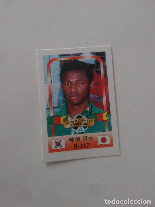 Coleccionismo deportivo: 317 OLEMBRE SELECCI&Oacute;N CAMERUN STICKER CROMO FUTBOL MUNDIAL 2002 WORLD CUP 02 REYAUCA