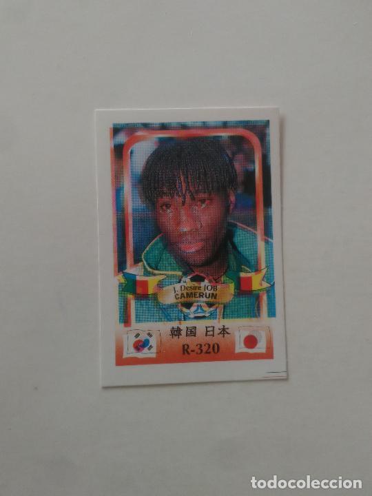 Coleccionismo deportivo: 320 J. DESIRE JOB SELECCI&Oacute;N CAMERUN STICKER CROMO FUTBOL MUNDIAL 2002 WORLD CUP 02 REYAUCA