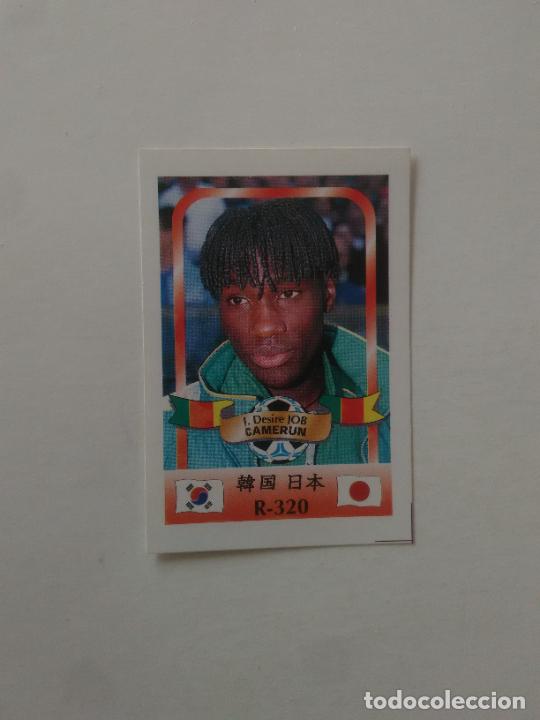 Coleccionismo deportivo: 320 J. DESIRE JOB SELECCI&Oacute;N CAMERUN STICKER CROMO FUTBOL MUNDIAL 2002 WORLD CUP 02 REYAUCA