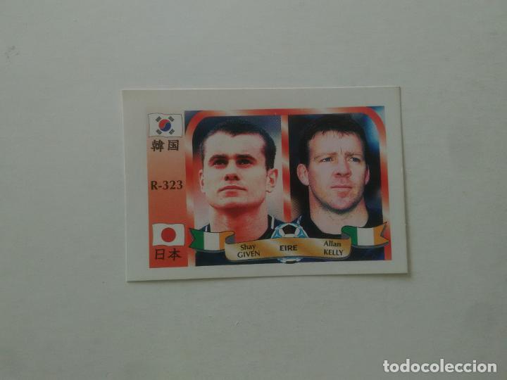 Coleccionismo deportivo: 323 SHAY GIVEN ALLAN KELLY IRLANDA EIRE STICKER CROMO FUTBOL MUNDIAL 2002 WORLD CUP 02 REYAUCA
