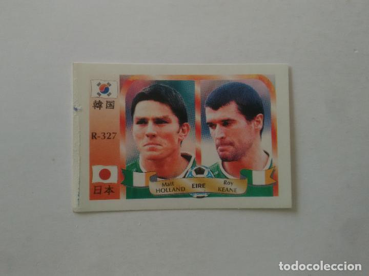 Coleccionismo deportivo: 327 HOLLAND ROY KEANE IRLANDA EIRE STICKER CROMO FUTBOL MUNDIAL 2002 WORLD CUP 02 REYAUCA