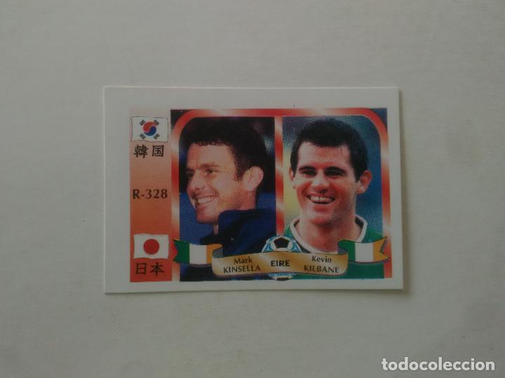 Coleccionismo deportivo: 328 MARK KINSELLA KEVIN KILBANE IRLANDA EIRE STICKER CROMO FUTBOL MUNDIAL 2002 WORLD CUP 02 REYAUCA