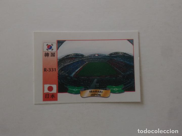 Coleccionismo deportivo: 331 ESTADIO IBARAKI JAP&Oacute;N STICKER CROMO FUTBOL MUNDIAL 2002 WORLD CUP 02 REYAUCA