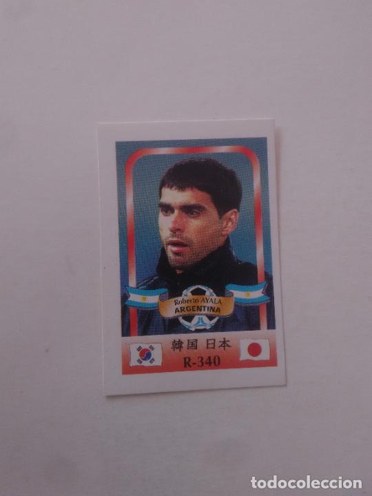 Coleccionismo deportivo: 340 ROBERTO AYALA SELECCI&Oacute;N ARGENTINA CROMO FUTBOL MUNDIAL 2002 WORLD CUP 02 REYAUCA