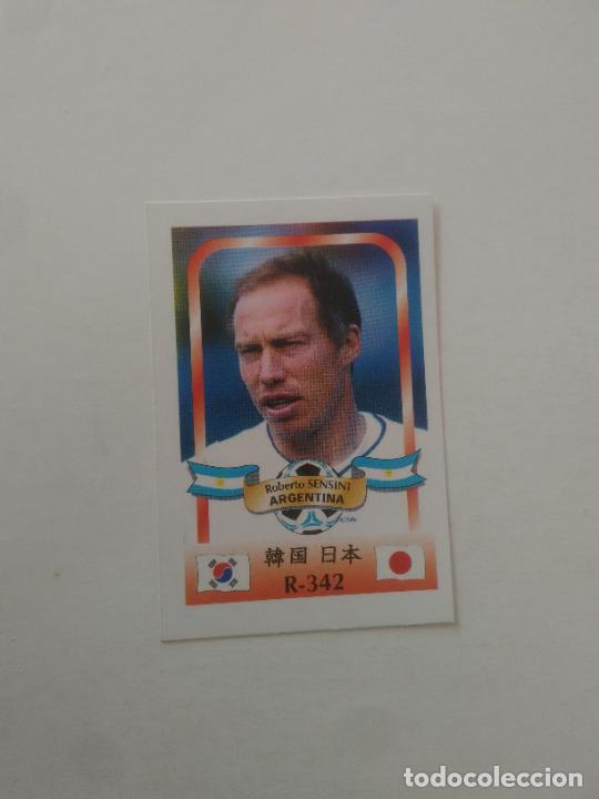 Coleccionismo deportivo: 342 ROBERTO SENSINI SELECCI&Oacute;N ARGENTINA CROMO FUTBOL MUNDIAL 2002 WORLD CUP 02 REYAUCA