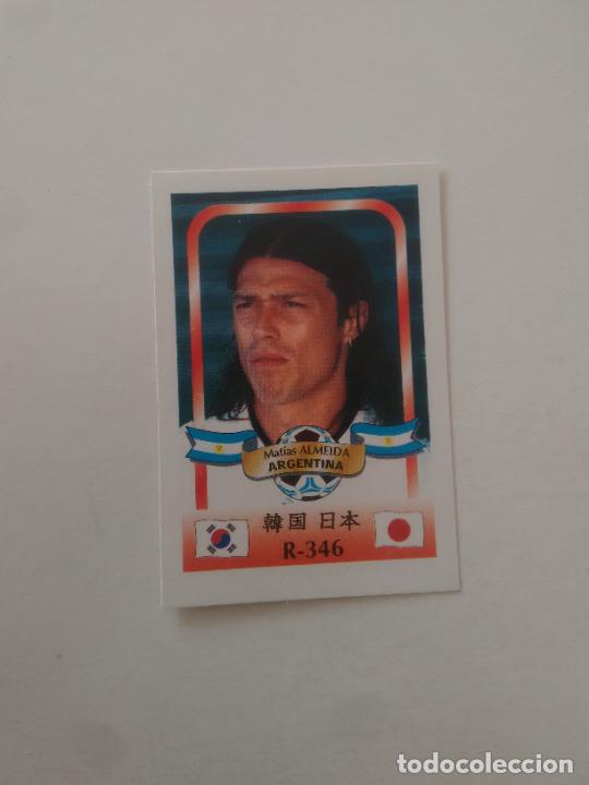Coleccionismo deportivo: 346 MATIAS ALMEIDA SELECCI&Oacute;N ARGENTINA CROMO FUTBOL MUNDIAL 2002 WORLD CUP 02 REYAUCA