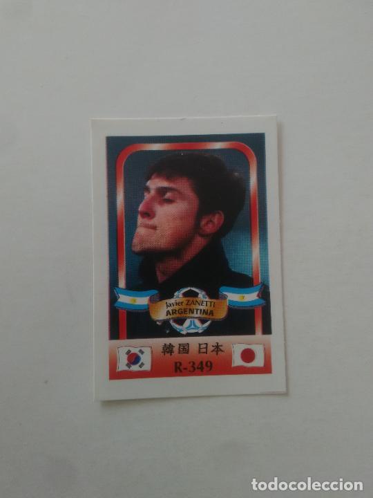 Coleccionismo deportivo: 349 ZANETTI SELECCI&Oacute;N ARGENTINA CROMO FUTBOL MUNDIAL 2002 WORLD CUP 02 REYAUCA