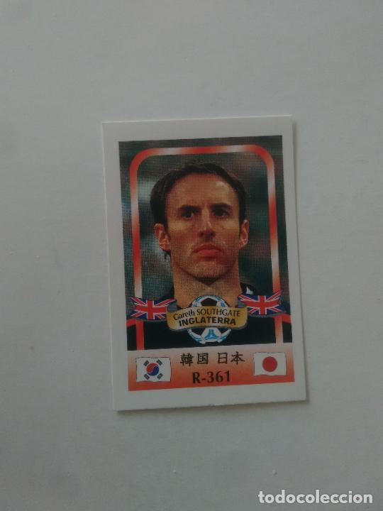 Coleccionismo deportivo: 361 GARETH SOUTHGATE SELECCI&Oacute;N INGLATERRA STICKER CROMO FUTBOL MUNDIAL 2002 WORLD CUP 02 REYAUCA