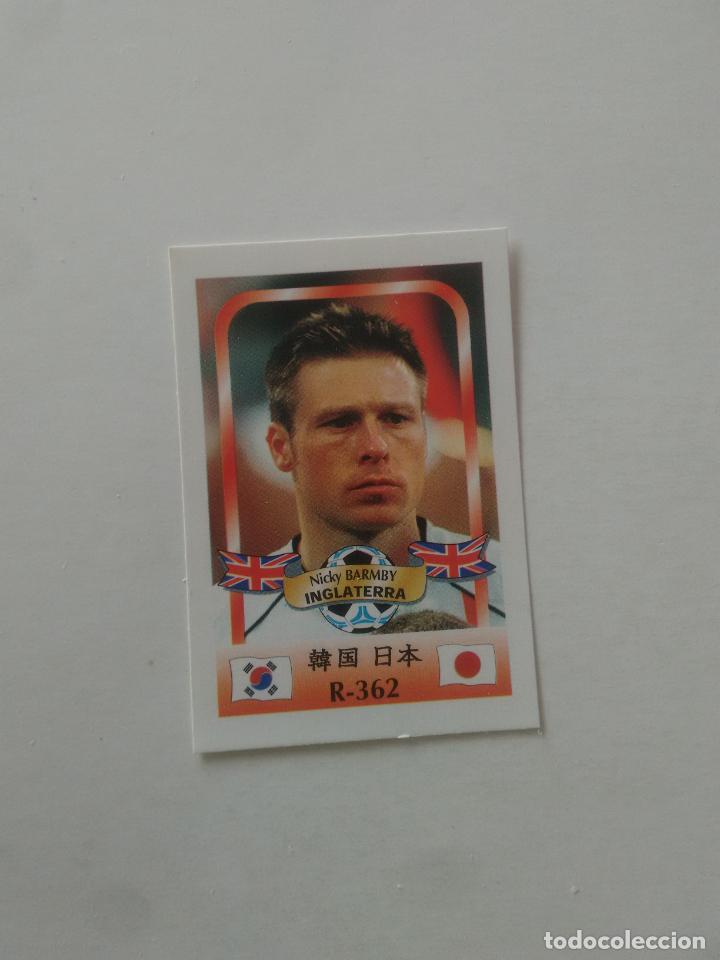 Coleccionismo deportivo: 362 NICKY BARMBY SELECCI&Oacute;N INGLATERRA STICKER CROMO FUTBOL MUNDIAL 2002 WORLD CUP 02 REYAUCA