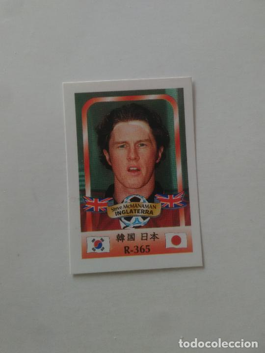 Coleccionismo deportivo: 365 MCMANAMAN SELECCI&Oacute;N INGLATERRA STICKER CROMO FUTBOL MUNDIAL 2002 WORLD CUP 02 REYAUCA