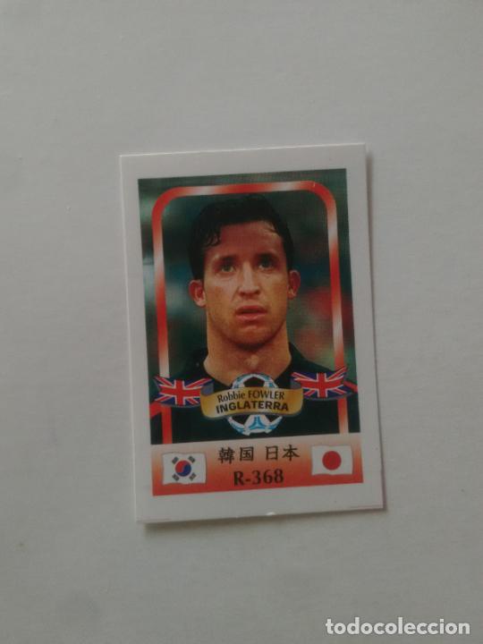 Coleccionismo deportivo: 368 ROBBIE FOWLER SELECCI&Oacute;N INGLATERRA STICKER CROMO FUTBOL MUNDIAL 2002 WORLD CUP 02 REYAUCA