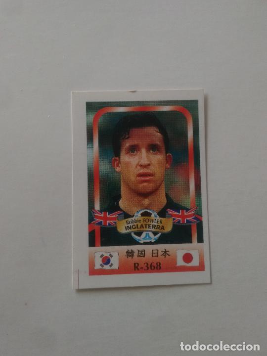 Coleccionismo deportivo: 368 ROBBIE FOWLER SELECCI&Oacute;N INGLATERRA STICKER CROMO FUTBOL MUNDIAL 2002 WORLD CUP 02 REYAUCA