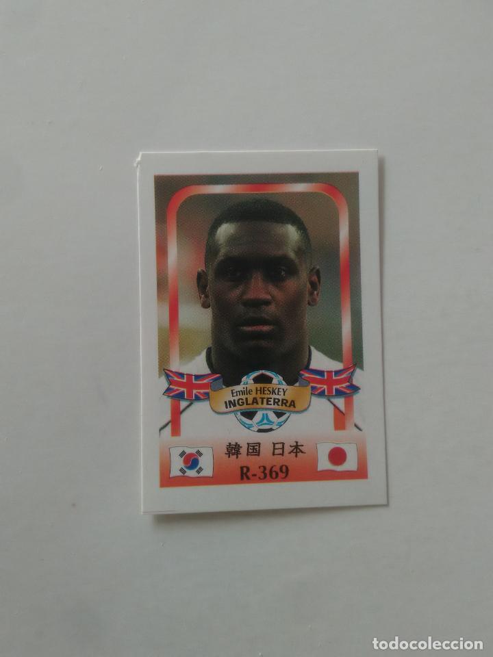 Coleccionismo deportivo: 369 EMILE HESKEY SELECCI&Oacute;N INGLATERRA STICKER CROMO FUTBOL MUNDIAL 2002 WORLD CUP 02 REYAUCA