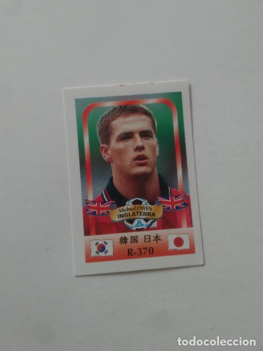 Collezionismo sportivo: 370 MICHAEL OWEN SELECCI&Oacute;N INGLATERRA STICKER CROMO FUTBOL MUNDIAL 2002 WORLD CUP 02 REYAUCA