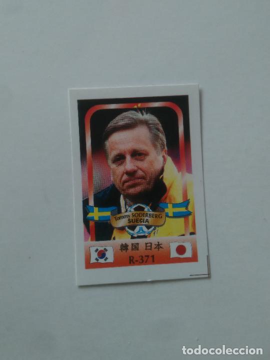Collezionismo sportivo: 371 SODERBERG SELECCI&Oacute;N SUECIA STICKER CROMO FUTBOL MUNDIAL 2002 WORLD CUP 02 REYAUCA