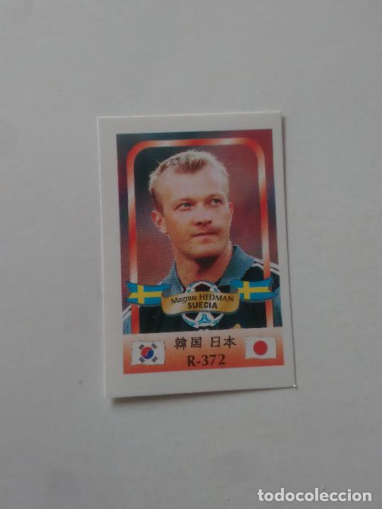 Collezionismo sportivo: 372 MAGNUS HEDMAN SELECCI&Oacute;N SUECIA STICKER CROMO FUTBOL MUNDIAL 2002 WORLD CUP 02 REYAUCA